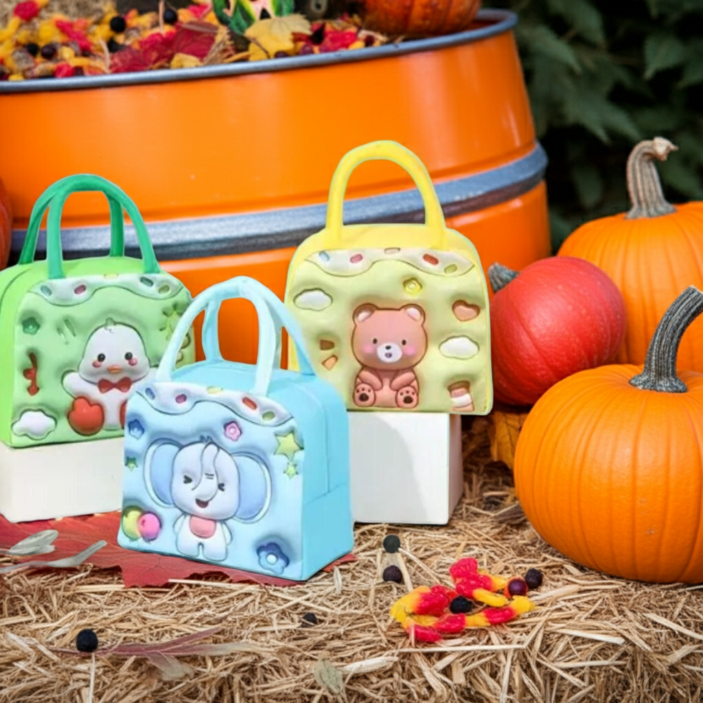 3D Cartoon Lunch Bag For Kids